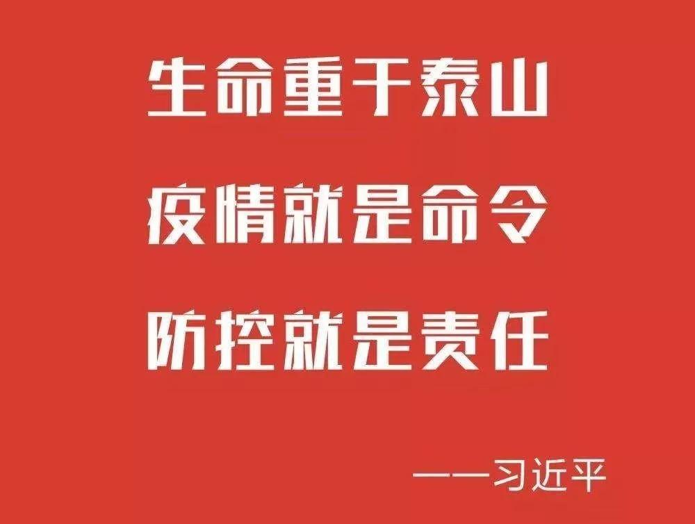 疫情就是命令